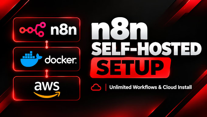 install n8n self hosted on cloud and create custom n8n automation n8n workflow