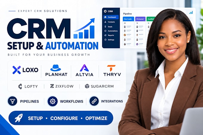 setup loxo lofty planhat altvia thryv zixflow sugar sell prospect crm planplus