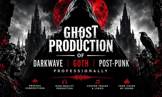 do ghost produce darkwave goth and post punk music professionally