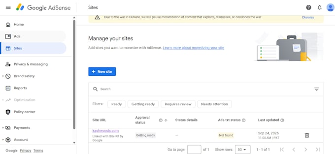 fix google adsense rejection and get your website approved