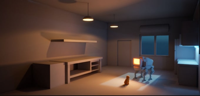 make realistic 3d buildings, interior designs animation simulation unreal engine