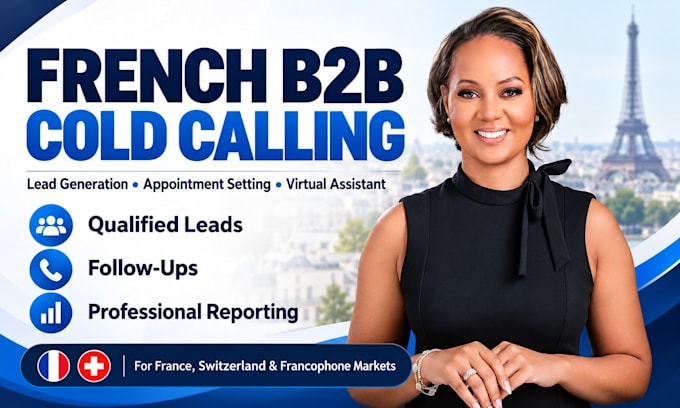 do french b2b cold calling, telemarketing, b2c appointment