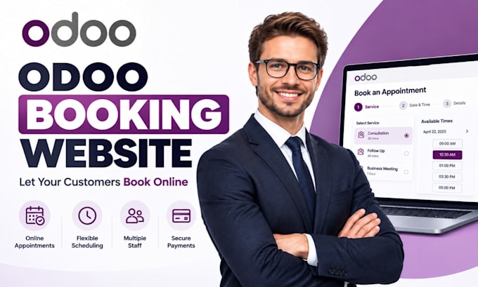 build an odoo booking and appointment website