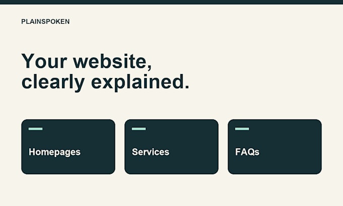 write clear website copy for your small business