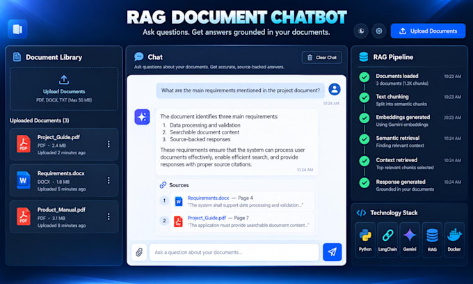 build a rag ai chatbot for your PDF and document data