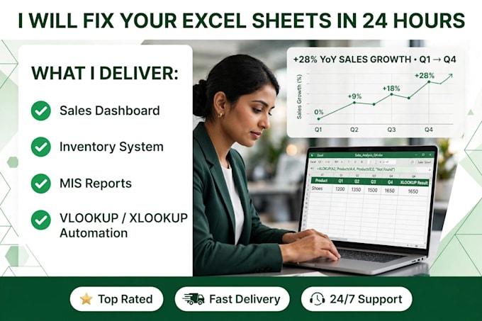 do mis reporting, data cleaning, excel automation and chart