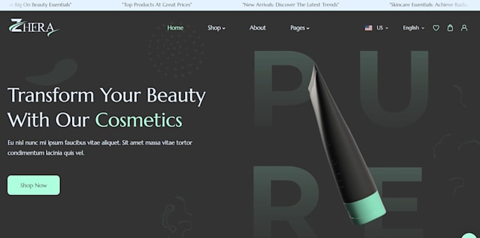 design or redesign your shopify store