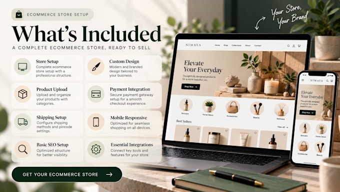 create an ecommerce store for your business