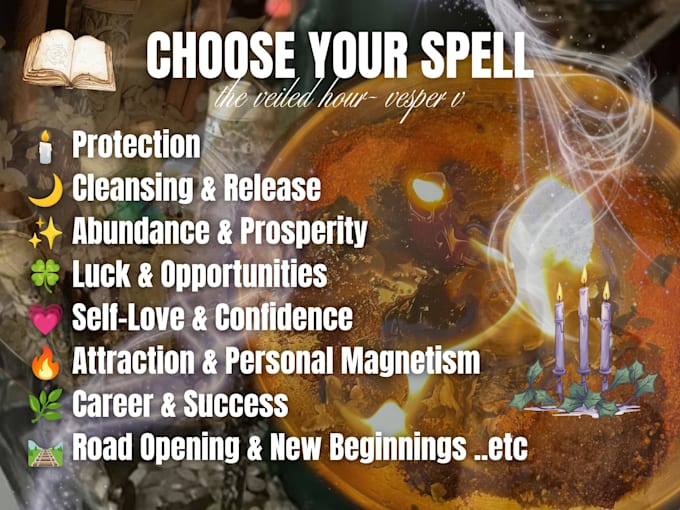 do a powerful custom spell for you