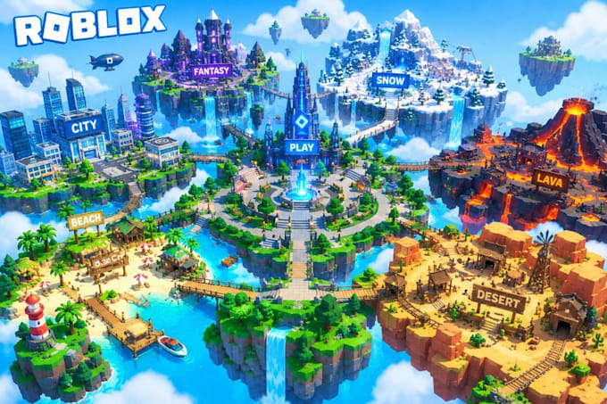 develop roblox game, roblox map, roblox scripting, roblox ui, game development