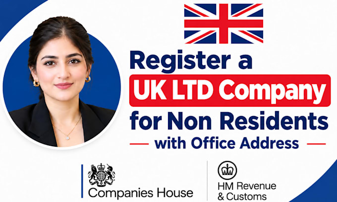 professionally register UK ltd company for non residents