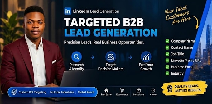 do targeted b2b lead generation and linkedin lead generation