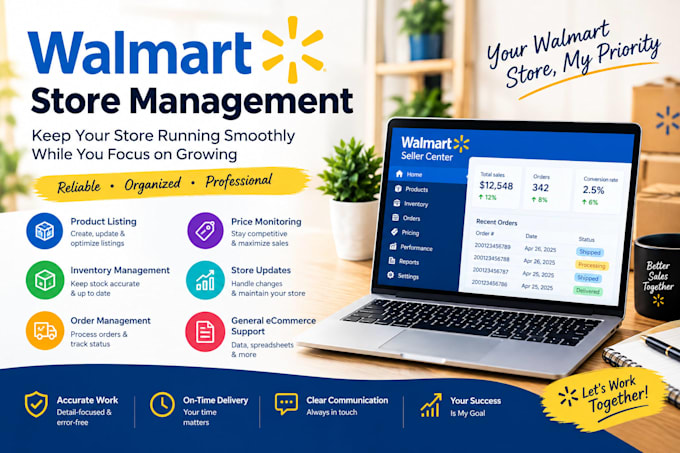 manage your walmart store and ecommerce operations