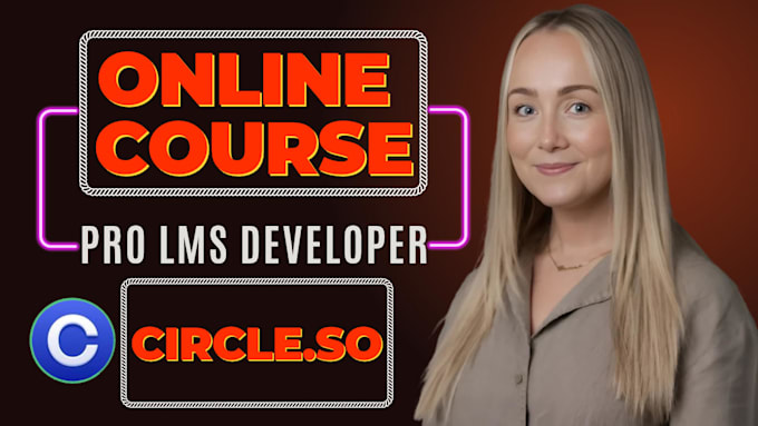 do circle so online course platform setup, website design and community launch