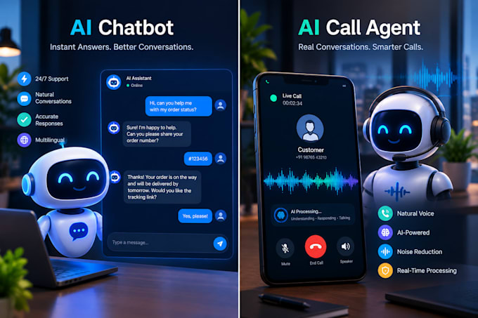 develop ai voice agents chatbots and full stack applications