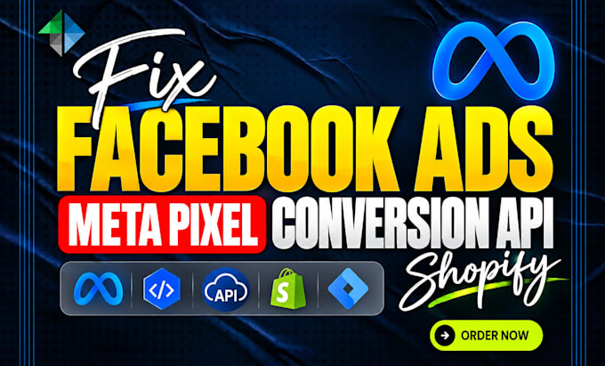 fix facebook ads meta pixel, meta conversion api and shopify google tag manager
