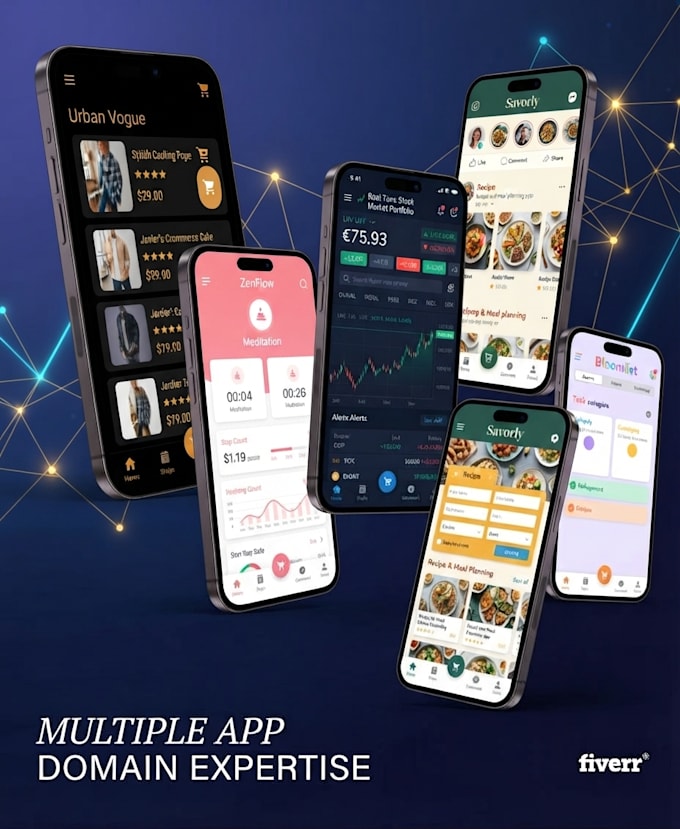 build custom flutter app with secure database