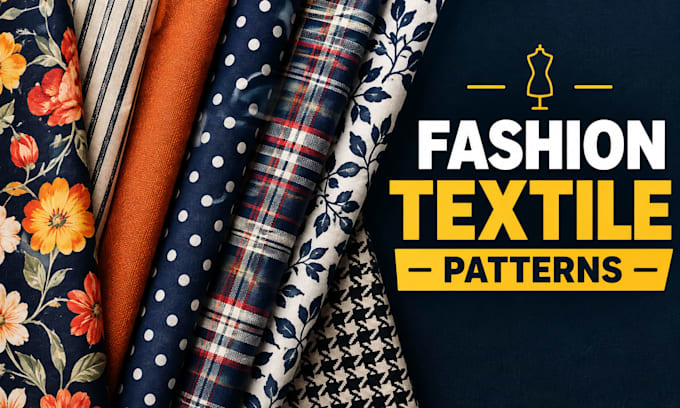 fashion textile patterns seamless surface pattern  fabric print design garments