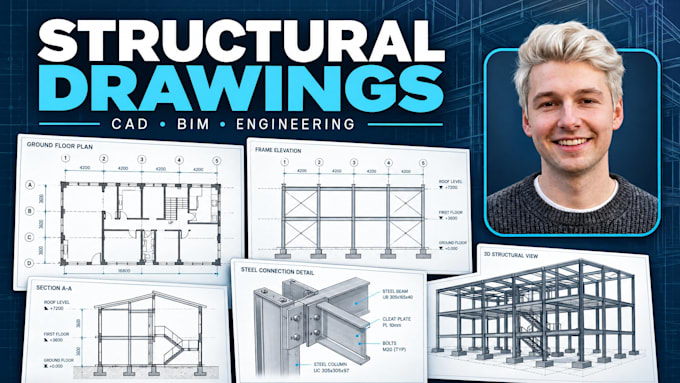 draft residential structural drawings, foundation and framing plans