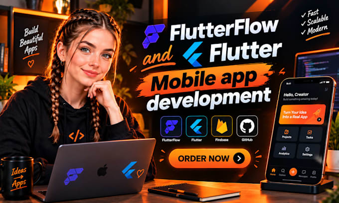 build flutterflow app, flutter flow and be flutterflow mobile app developer mvp