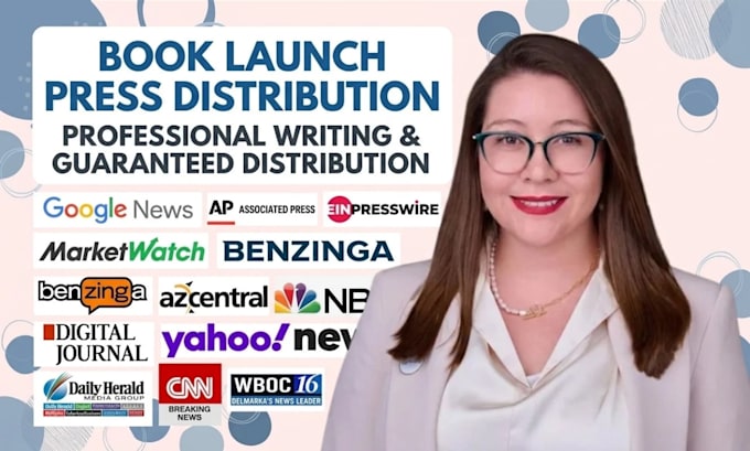 write and distribute a book press release for your book launch
