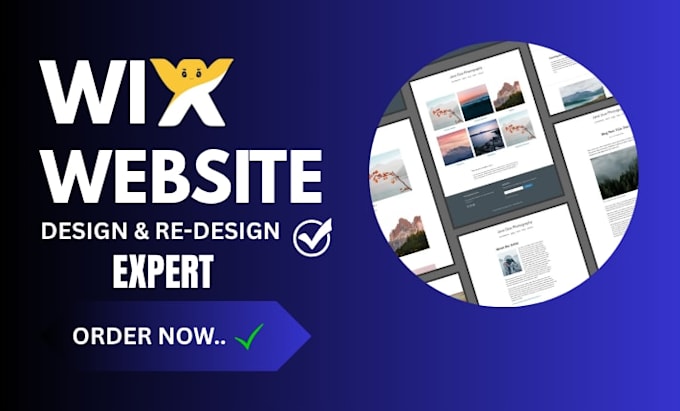 design redesign or revamp your wix website