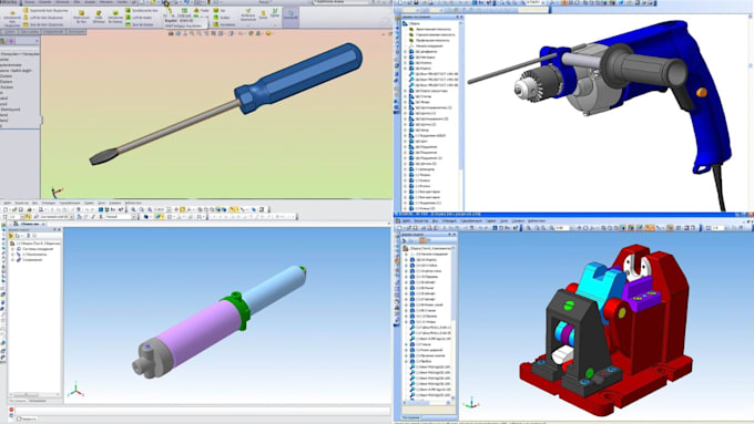 mechanical solidworks 3d cad modeling fusion 360 parametric design step cnc part