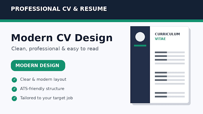 write a professional ats friendly CV or resume