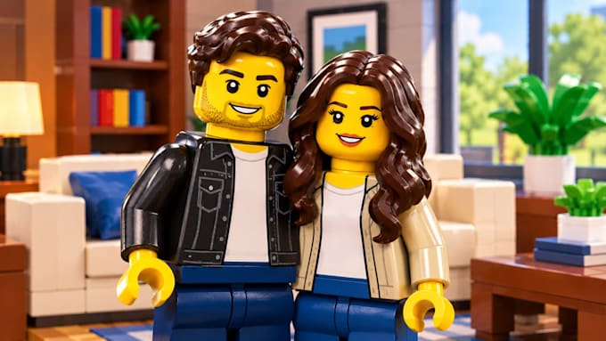 create a custom lego portrait from your photo