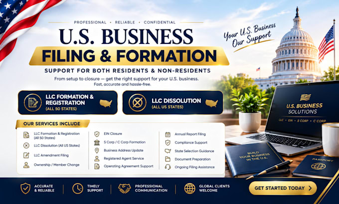 do us llc dissolution, ownership change, llc amendment, ein closure, s corp