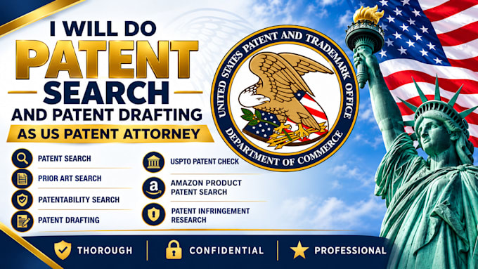 search, draft and file your patent application