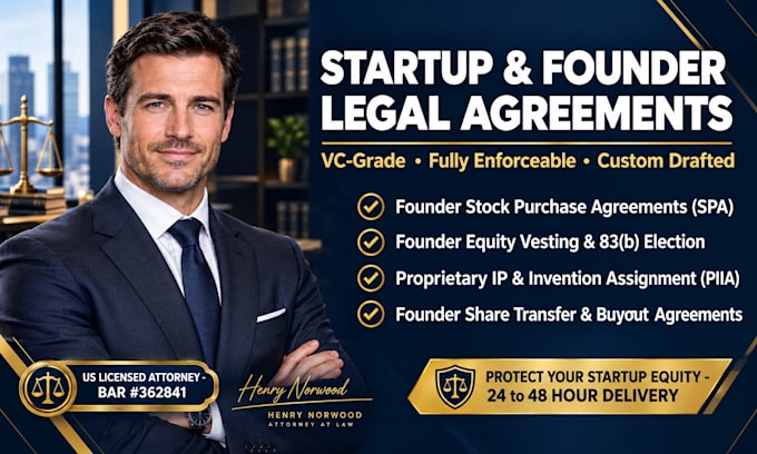 draft a founder IP assignment agreement for your startup