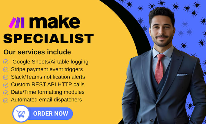 build make com integrations and business workflows