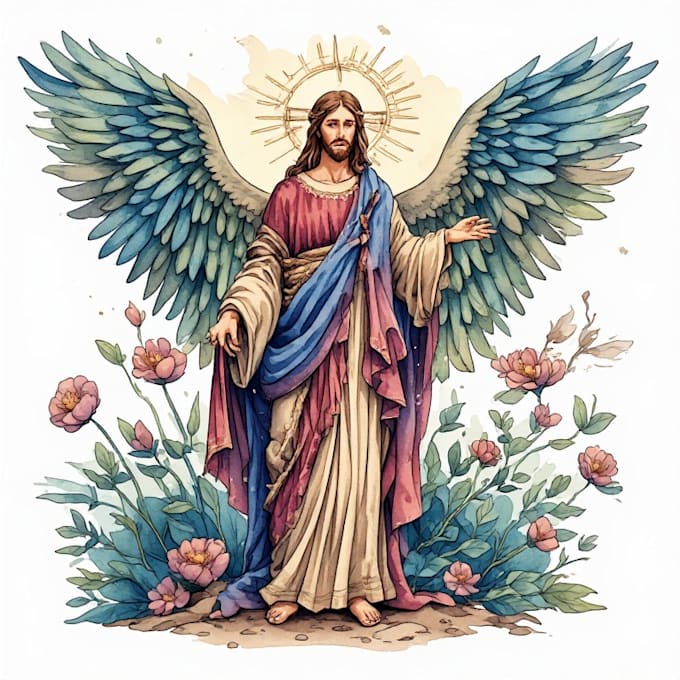 create custom christian illustrations