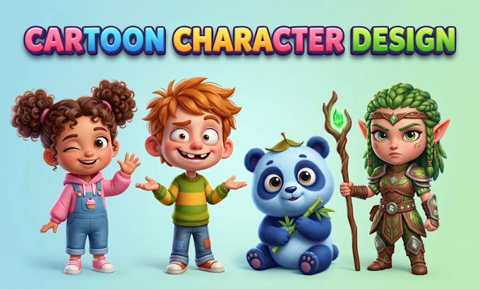 create custom ai cartoon characters and illustrations
