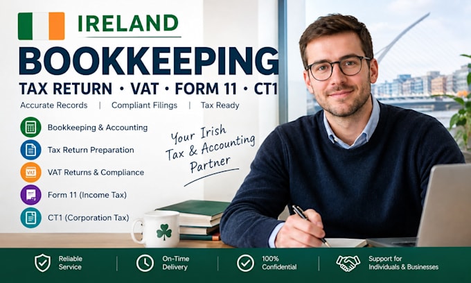 do ireland bookkeeping, tax return, vat, form 11 and ct1