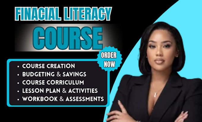 build an interactive financial literacy online course worksheet excel exercises