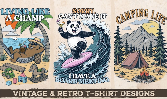 make vintage rodeo cowboy graphic tee design