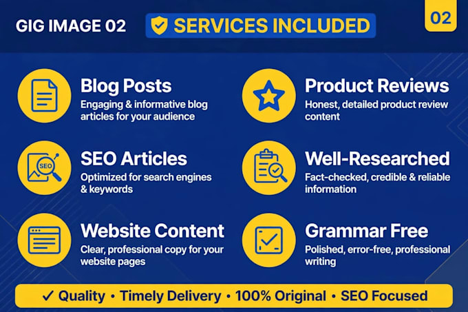 write SEO article and blog post