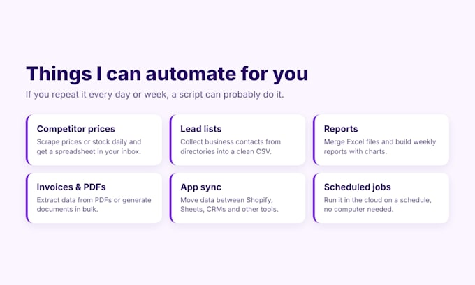 automate your business tasks with python scripts and web scraping