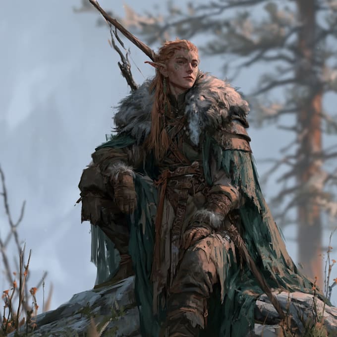 draw your dnd character, party, or oc
