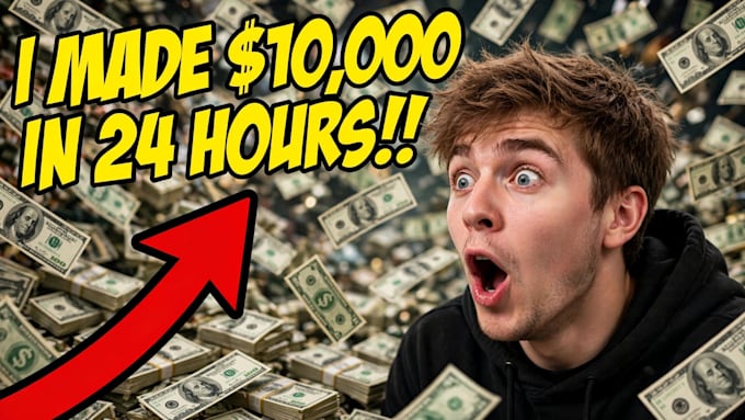 design 3 eye  catching  youtube thumbnails in canva