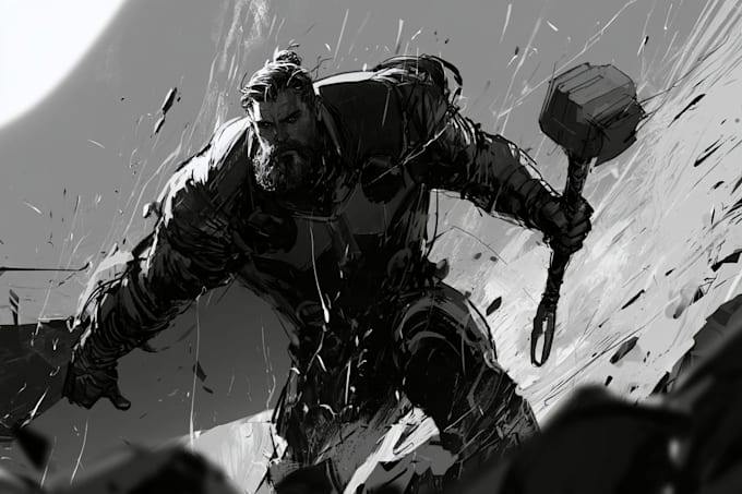 comic book illustration with comic book illustrator