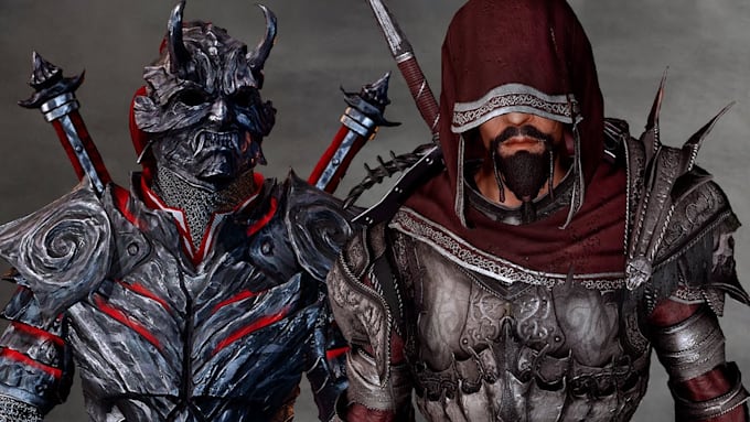 create armor weapon or creature mods for skyrim fallout 4 and bg3