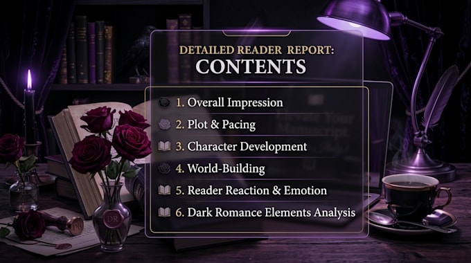 be your italian beta reader for dark romance and fiction