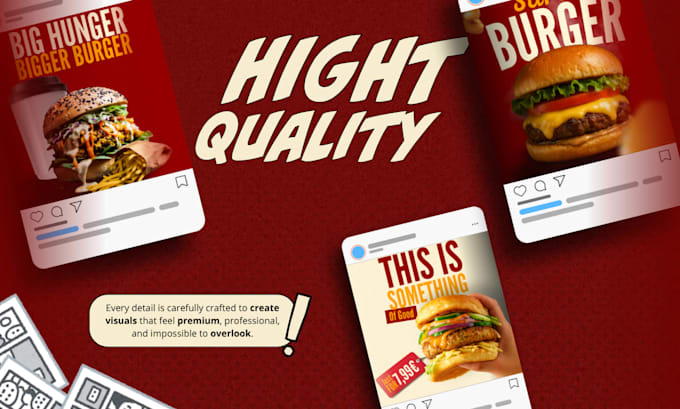 design instagram and facebook posts