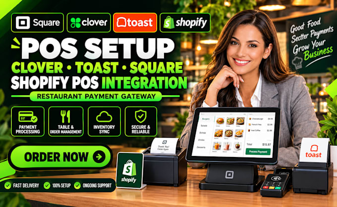 setup square pos vormac shopify pos integration restaurant payment gateway