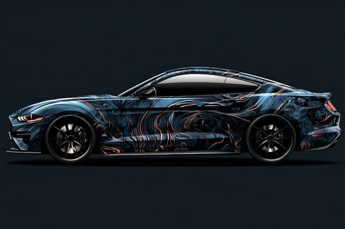 make top notch vehicle wrap, van wrap, car wrap design