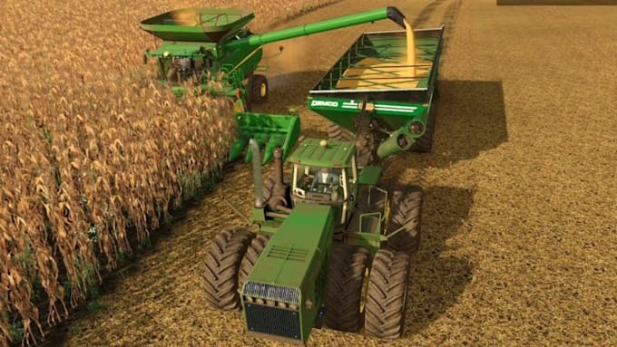 create custom farming simulator maps and tractor for farming simulator