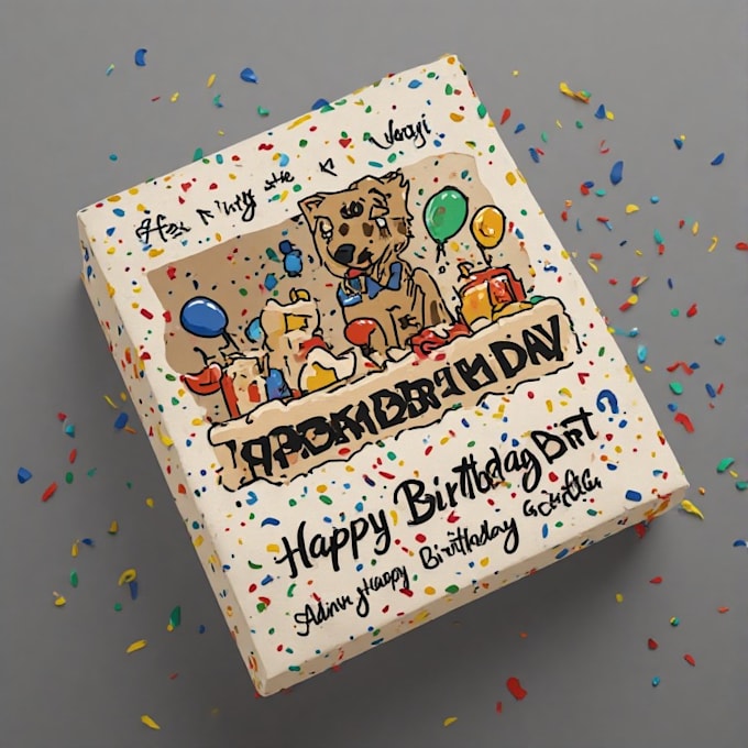 design a unique and memorable personalized birthday gift